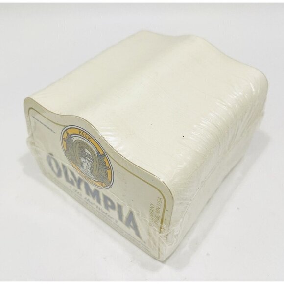 Vintage Olympia Beer Bottle Paper Labels Pack 11 oz Stubby Brewing Co. Tumwater - Picture 6 of 6